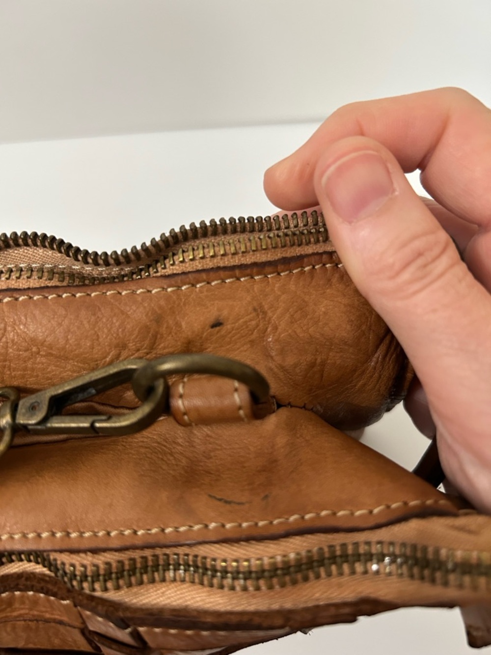 Constanza Rota - Woven Leather Crossbody Bag. Made in Italy - Picture 15 of 16